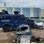Lire la suite à propos de l’article Émeutes, menace terroriste, cyclone : le Centaure, le nouveau blindé tout-terrain polyvalent des gendarmes