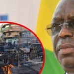 Lire la suite à propos de l’article Incendie du marché Boucotte de Ziguinchor : Macky Sall remet une enveloppe de 50 millions et 10 t de riz aux victimes