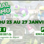 Lire la suite à propos de l’article Spécial promo PMU du 23 au 27 janvier (ALR Bonus 15 000 000 F CFA, PLR 1 000 000 F CFA)