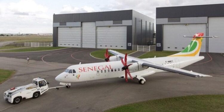 You are currently viewing Retrait du marché des gros turbopropulseurs : Air Sénégal se débarrasse de ses deux ATR72-600