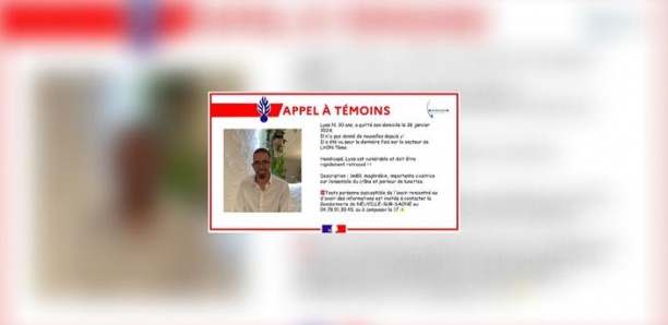 You are currently viewing Lyon : un appel à témoins lancé après la disparition inquiétante d’un trentenaire handicapé