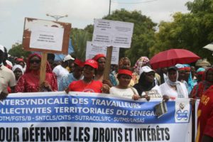 Lire la suite à propos de l’article Grève des travailleurs des collectivités Territoriales : le mot d’ordre reconduit