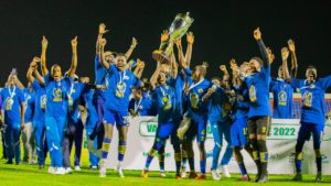 Lire la suite à propos de l’article Urgent – Ligue 1 Sénégalaise : Sacré champion du Sénégal, Teungueth s’offre sa deuxième étoile en dominant Génération Foot (0-1)