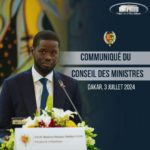 Lire la suite à propos de l’article Communiqué du conseil des ministres au Palais de la République ce mercredi 03 juillet 2024