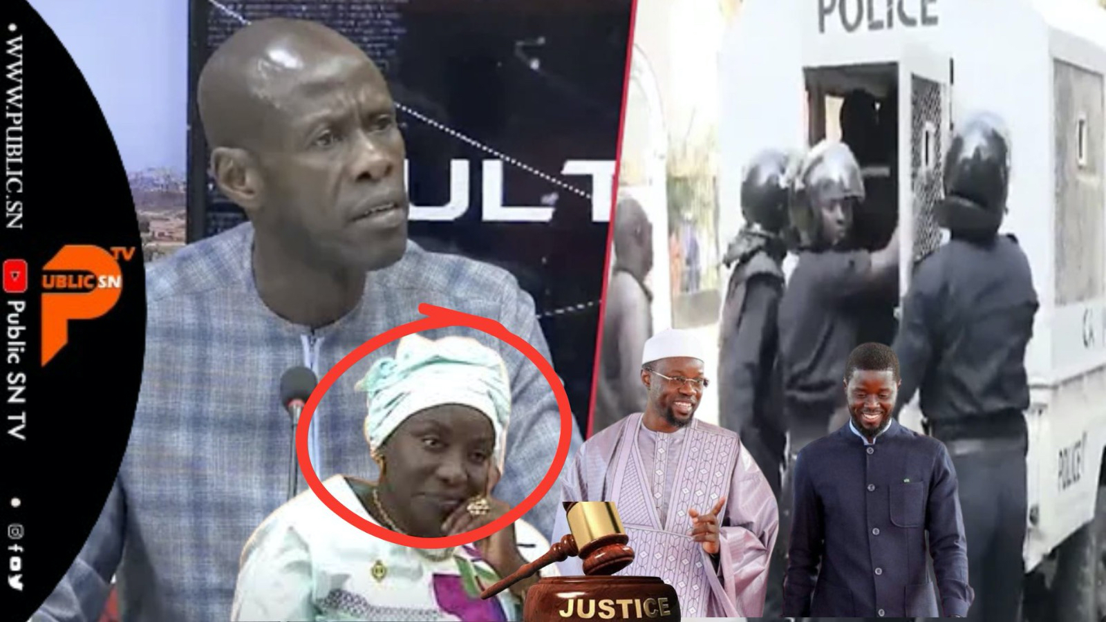 You are currently viewing Direct- Propos Offensants Au Chef de l’Etat-Contre Diomaye Et Sonko – Aminata Touré á la barre…
