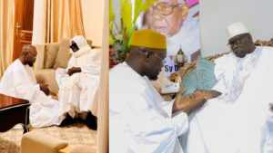 Lire la suite à propos de l’article Visite chez les khalifes généraux: Ousmane Sonko se rend à Touba et à Tivaoune