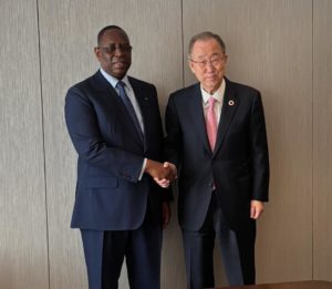 Séoul : Macky Sall échange avec Ban Ki-moon sur les défis climatiques