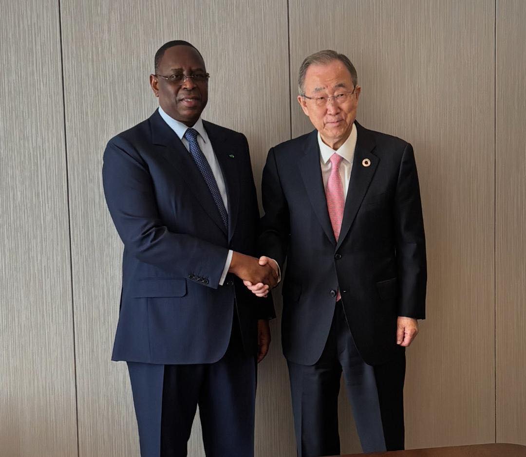 You are currently viewing Séoul : Macky Sall échange avec Ban Ki-moon sur les défis climatiques
