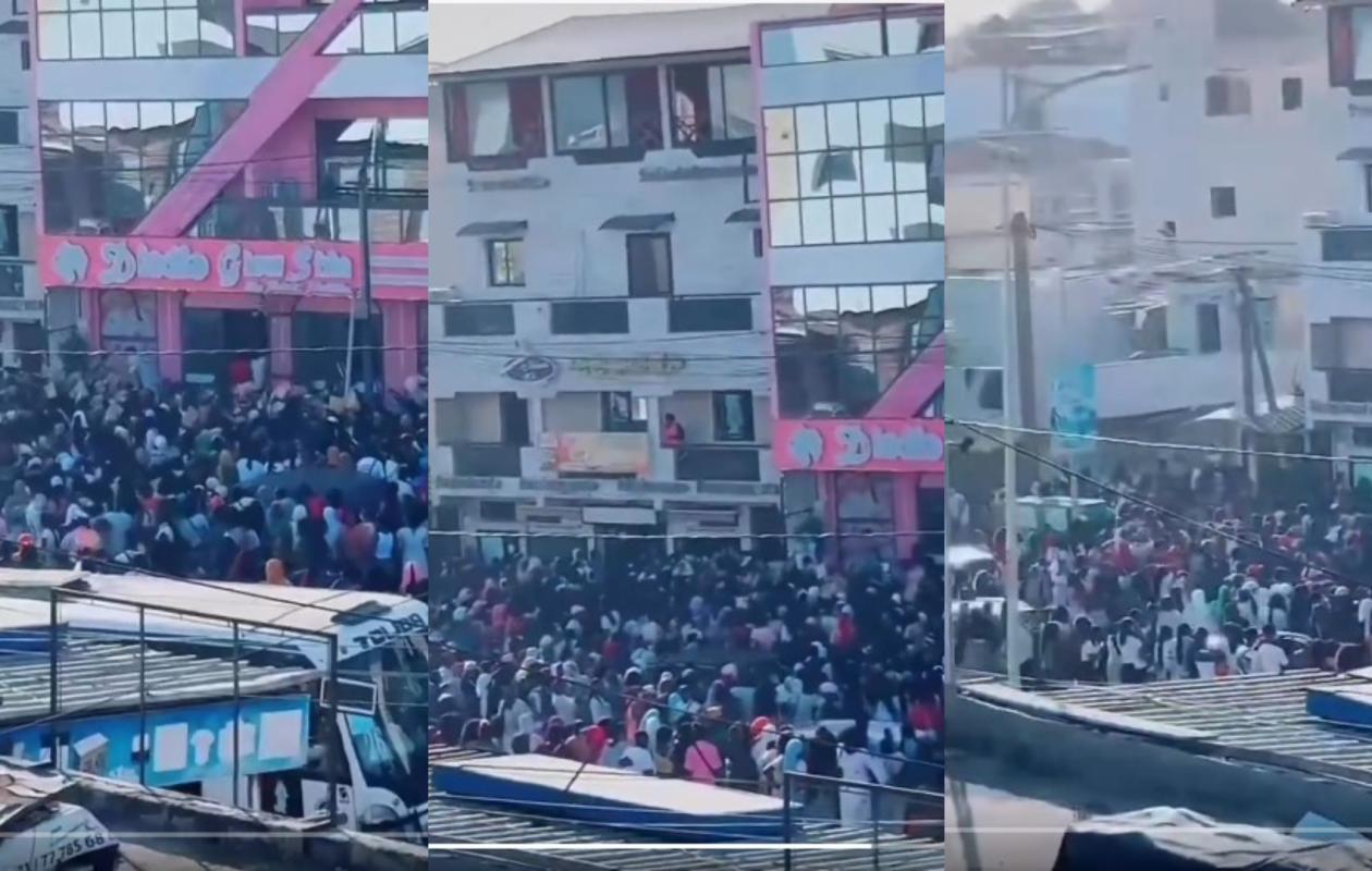 You are currently viewing Afflux massif de jeunes devant le siège de Glow Up : le recrutement de Diodio met en lumière le chômage au Sénégal