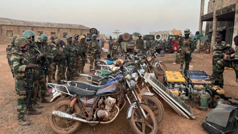 Saraya : l’armée démantèle deux sites d’orpaillage clandestin, sept personnes interpellées