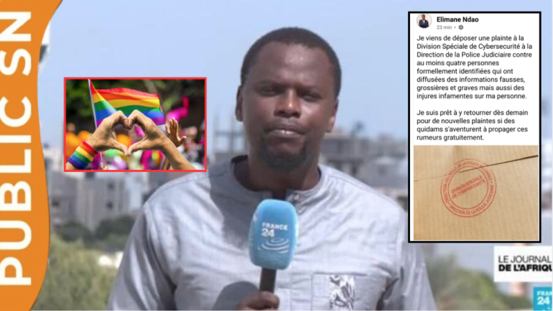 Affaire d’homosexualité : Elimane Ndao saisit la DSC