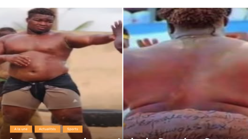 Le Coran sur le nguimb de Doudou Sané : la FSL sort le bâton, le lutteur dans la tourmente