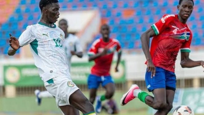 Sénégal U17 : les Lionceaux battus par la Gambie en finale de l’UFOA/A